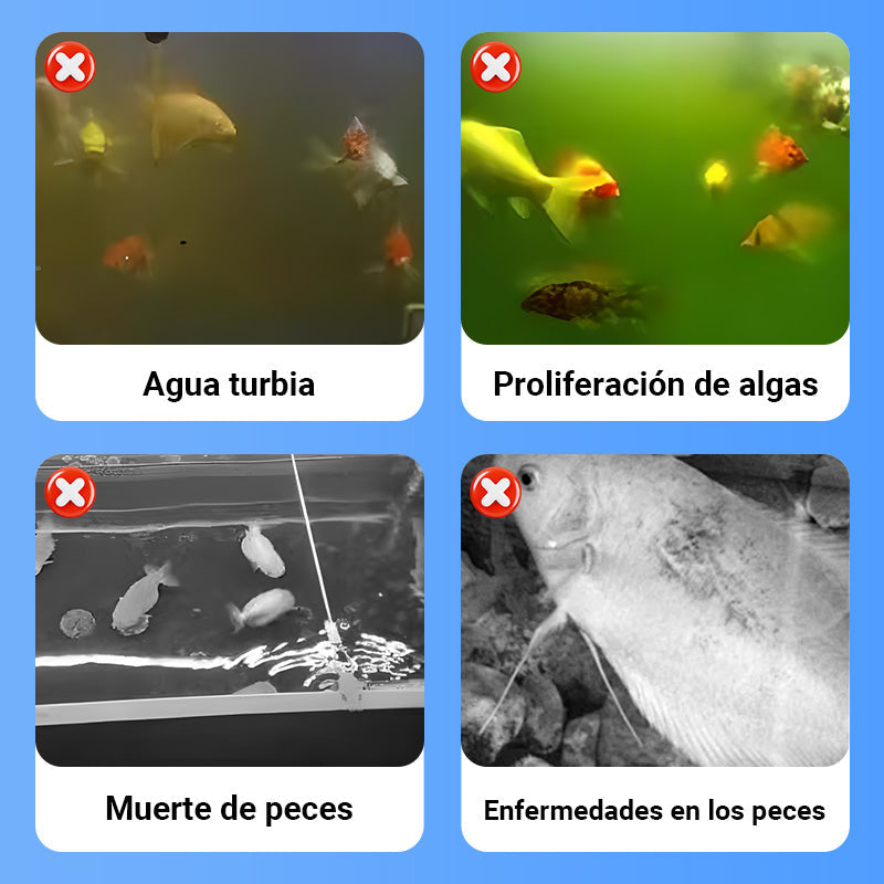 Aclarador de Agua para Acuario Potente de 100 ml